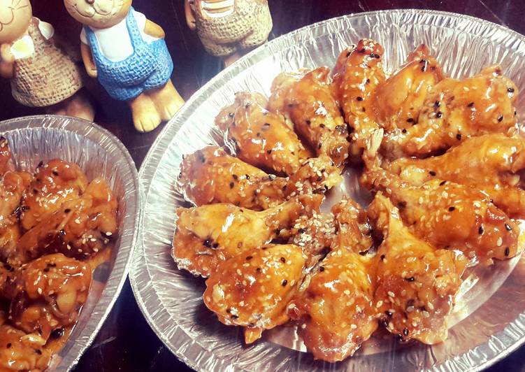 Recipe of Award-winning Honey lemon  wings