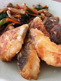 A picture of Karaage-style Fried Cod.