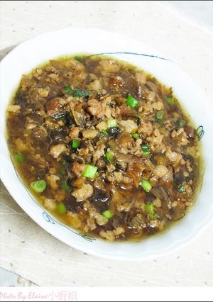 梅乾肉燥 的食譜成品照片