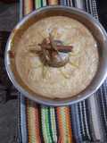Arroz con leche muy cremoso con azúcar quemada