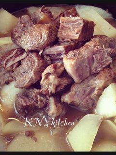 港式清湯燉牛腩 的食譜成品照片