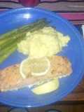 salmon and asparagus deliciousness x)