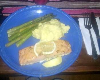 Popular Recipe salmon and asparagus deliciousness x Very Delicious