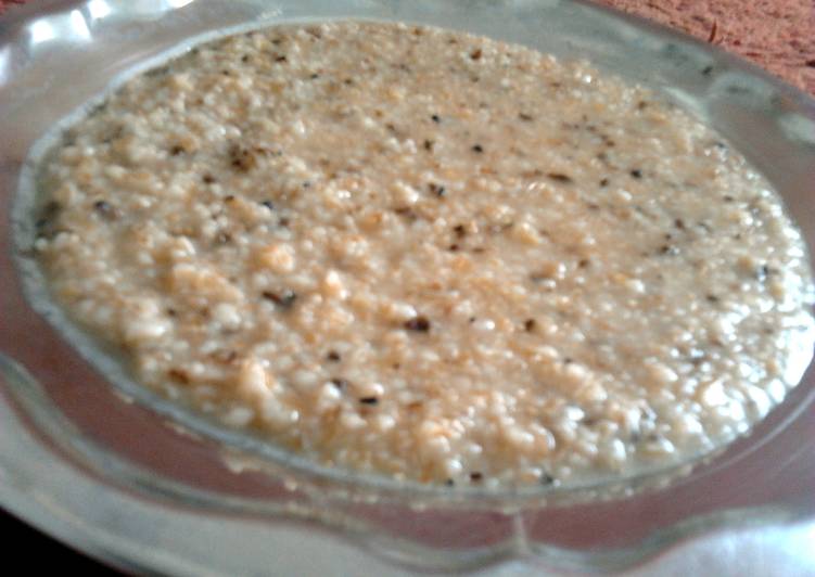 Recipe of Ultimate L.N.S WHEAT DALIYA with OATS  (INDIAN VEGAN SOUP)