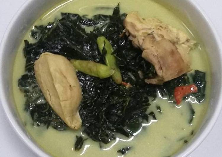 Resep Sayur  santan daun  pepaya  jepang oleh mami RU Cookpad
