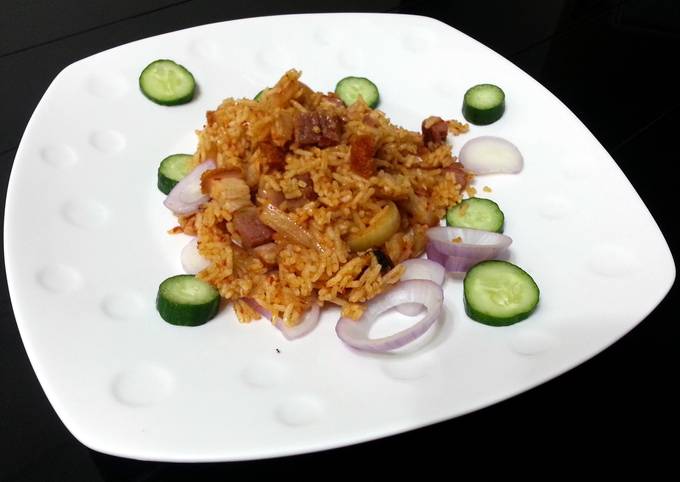 LG SPICY ROASTED PORK BAKE RICE