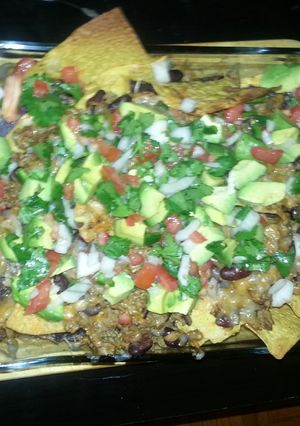 A picture of Football Season Nachos.