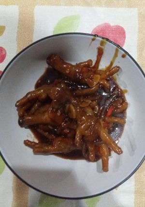 Foto resep Ceker Ayam Pedas Manis