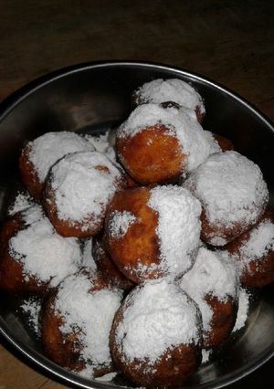 Foto resep Bola bola ubi merah salju