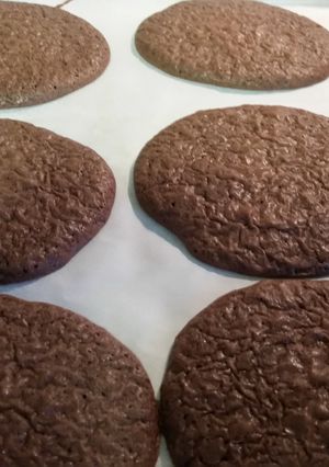 A picture of Big Brownie Cookies.