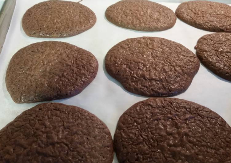 How to Prepare Perfect Big Brownie Cookies This is Secret Recipe  From Homemade !!