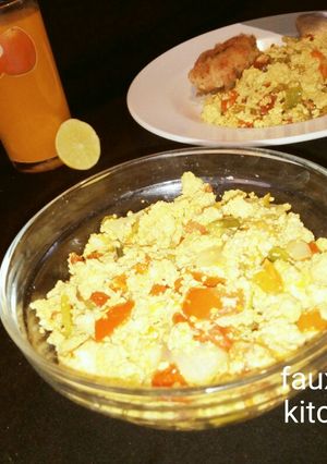 A picture of Tofu scrambled.