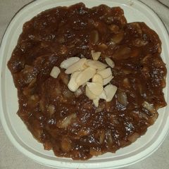 A picture of Dr. Madhumita Mishra's Banana Halwa.