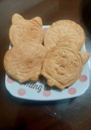 氣炸鍋-蜂蜜餅乾(狗狗版) 的食譜成品照片