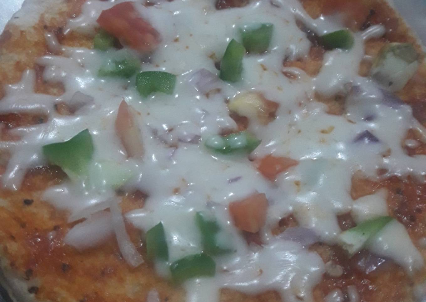 Homemade pizza