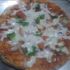 A picture of Homemade pizza.