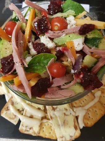 Easy Way Make Recipe My After Christmas 3 Cheese &amp; Ham Salad to Share. 😉 that is Delicious, Tasty}