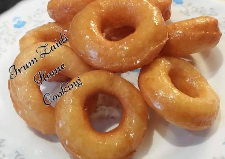 How to Cook Yummy 🍩Two Ingredient Mini Glazed Donuts🍩