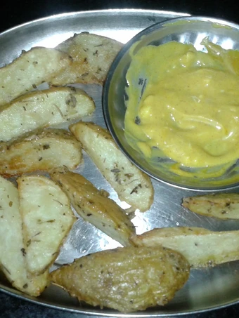 Recipe Pooja's Crispy Potato Wedges which Delicious