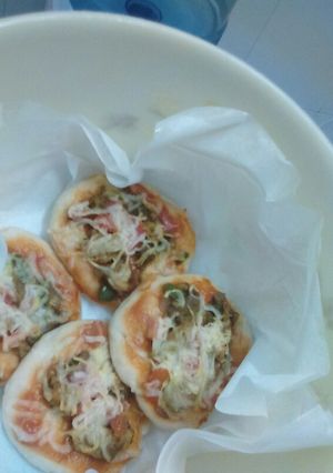 صورة لوصفة بيتزا الدجاج