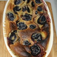 A picture of Cherry Clafoutis Cake.