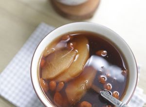 Foto resep Minuman herbal anti aging jujube pear