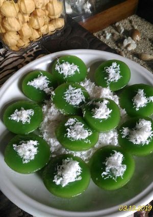 Foto resep *kue lumpang daun suji