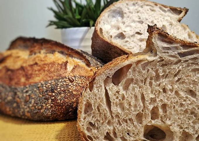 How to Make Quick The Ultimate Seeded White Sourdough