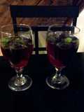 The Perfect Cherry Pomegranate Mojito!
