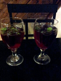 A picture of The Perfect Cherry Pomegranate Mojito!.