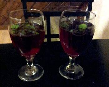 Easy Fast Cooking The Perfect Cherry Pomegranate Mojito Delicious Perfect