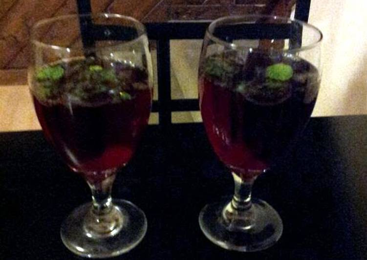 Recipe of Any-night-of-the-week The Perfect Cherry Pomegranate Mojito!