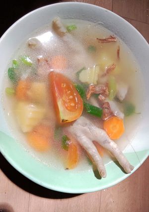 Foto resep 80. Sup ayam ceker