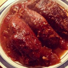 A picture of Bourbon BBQ Pork Ribs (crockpot).