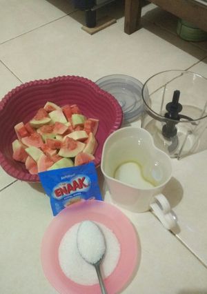 Foto resep Jus jambu merah 🍷