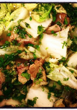 A picture of Oxtail Soup.