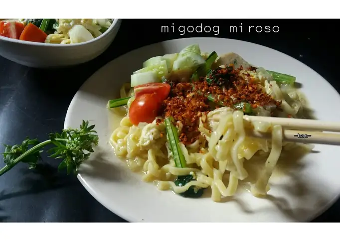 Cara Gampang Membuat Migodog miroso / Mie Godhog / Mie Kuah Jawa Anti Gagal