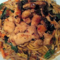 A picture of Vickys Asian Inspired Chicken Strips, GF DF EF SF NF.
