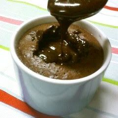 A picture of My Secret Molten Chocolate Cake.