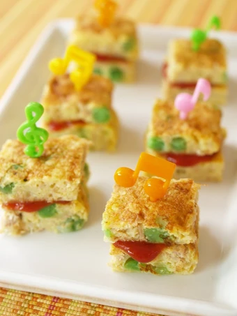 Easy Way Make Tuna Tamagoyaki Omelette Sandwiches the Can Spoil the Tongue Perfect