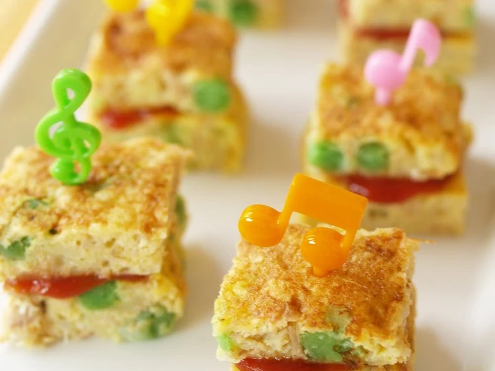 Easy Way Make Tuna Tamagoyaki Omelette Sandwiches the Can Spoil the Tongue Perfect