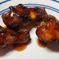 A picture of Air Fryer BBQ Chicken Wings.
