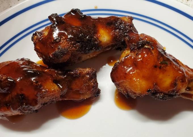 Simple Way to Make Homemade Air Fryer BBQ Chicken Wings