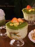Creamy Matcha Strawberry Tiramisu