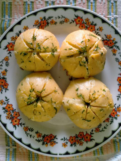 Foto resep Korean Garlic Cream Cheese Bread