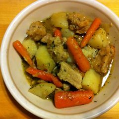 A picture of One Skillet Pork Dinner.