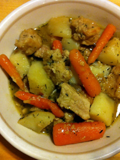 A picture of One Skillet Pork Dinner.