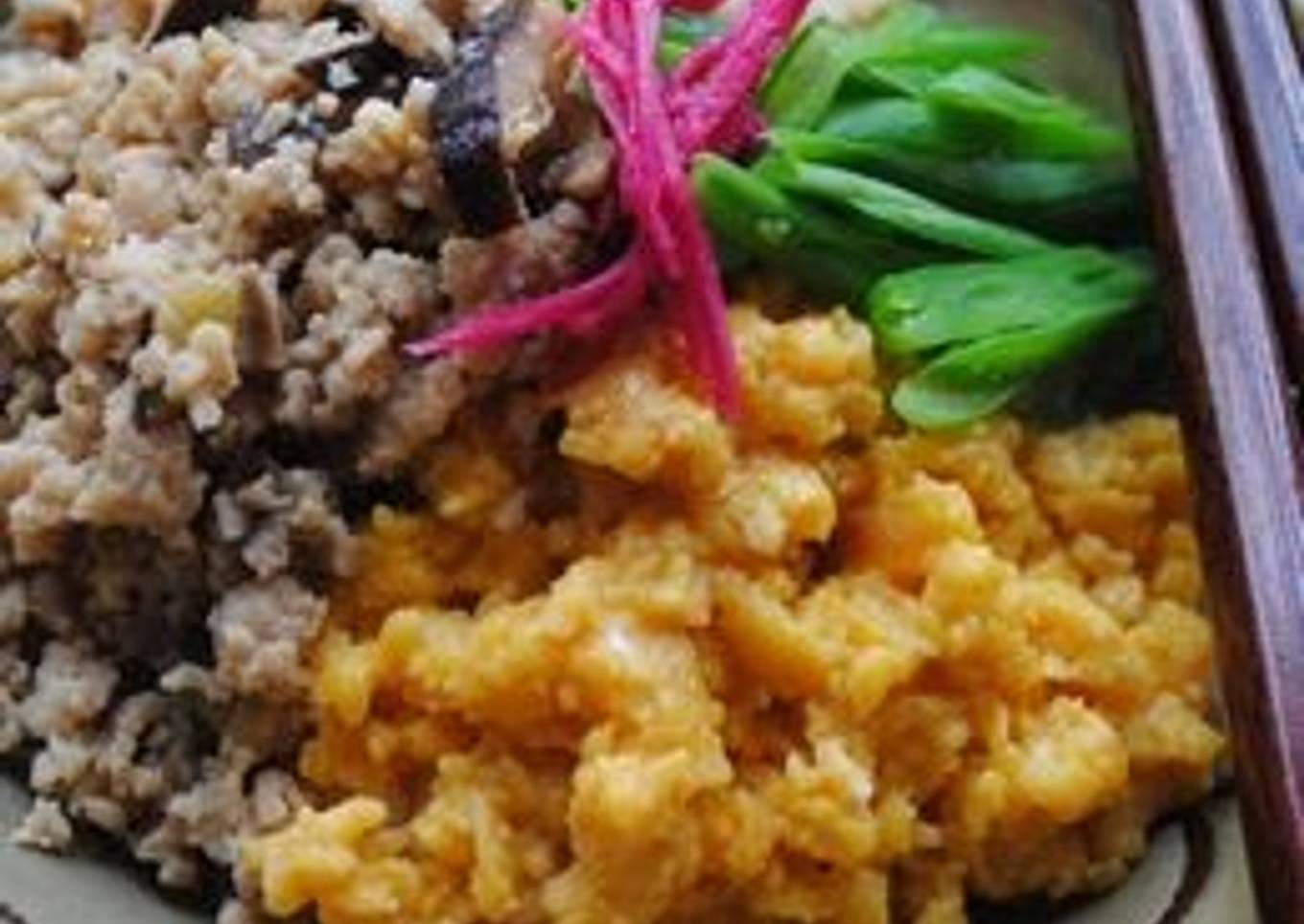 Chicken Soboro Rice Bowl
