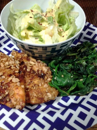 Easy Steps to Prepare Rice Crisps Breaded Mango Coconut baked chicken breasts the Perfect So Delicious