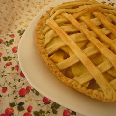A picture of Egg- & Dairy-Free Sweet Potato and Apple Pie.